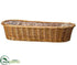 Silk Plants Direct Willow Basket - Beige - Pack of 10