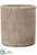 Silk Plants Direct Cement Container - Beige - Pack of 1