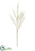 Silk Plants Direct Wild Asparagus Fern Spray - Beige - Pack of 12
