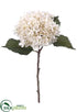 Silk Plants Direct Hydrangea Spray - Beige - Pack of 24