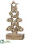 Silk Plants Direct Wood Christmas Tree - Beige - Pack of 2