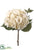 Hydrangea Spray - Beige - Pack of 12