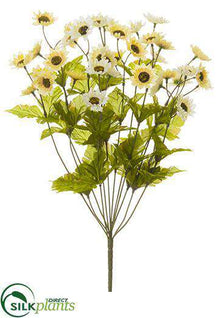 Mini Sunflower Bush - Beige - Pack of 12