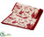 Toile Table Runner - Red Beige - Pack of 6