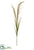 Silk Plants Direct Reed Grass Spray - Green Beige - Pack of 12