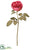 Silk Plants Direct English Rose Spray - Cerise - Pack of 12
