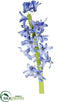 Silk Plants Direct Hyacinth Spray - Blue Helio - Pack of 12