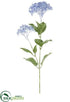 Silk Plants Direct Lilac Spray - Blue Metallic - Pack of 12
