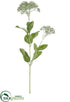 Silk Plants Direct Lilac Spray - Green Metallic - Pack of 12