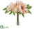 Peony Bouquet - Peach - Pack of 12