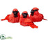 Silk Plants Direct Sisal Cardinal - Red - Pack of 8