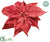 Velvet Poinsettia - Red - Pack of 12