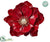 Anemone With Clip - Red - Pack of 12