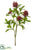 Skimmia Branch - Red - Pack of 12