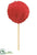 Pompon Pick - Red - Pack of 36