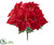 Majestic Velvet Poinseettia Bush - Red - Pack of 12