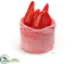 Silk Plants Direct Strawberry Mousse - Pink Red - Pack of 12