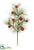 Long Needle Pine Spray - Green Red - Pack of 12