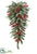 Berry, Pine Cone, Pine Door Swag - Green Red - Pack of 2