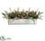 Berry, Pine Cone, Berry - Green Red - Pack of 2