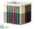 Plaid Box - Green Red - Pack of 3
