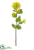 Silk Plants Direct Ixora Spray - Yellow - Pack of 12