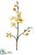 Silk Plants Direct Phalaenopsis Orchid Spray - Yellow - Pack of 12