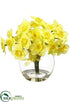 Silk Plants Direct Daffodil - Yellow - Pack of 6