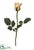 Silk Plants Direct Rose Bud Spray - Yellow - Pack of 12