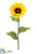 Sunflower Spray - Yellow - Pack of 6