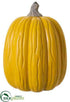 Silk Plants Direct Pumpkin - Yellow - Pack of 1