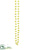 Silk Plants Direct Pompom Garland - Yellow - Pack of 24