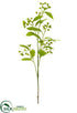 Silk Plants Direct Budding Smilax Spray - Yellow - Pack of 12
