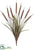 Cattail Grass Bush - Olive Green - Pack of 12