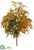 Silk Plants Direct Fern Bush - Olive Green - Pack of 12