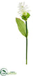 Silk Plants Direct Ginger Flower Spray - White - Pack of 12