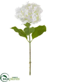 Large Hydrangea Spray Crimsgon - Crimson Green - Pack of 6