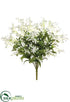 Silk Plants Direct Baby's Breath Bush - White - Pack of 12