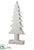 Poly Resin Tree - White - Pack of 1