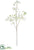 Cherry Blossom Spray - White - Pack of 6