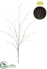 Silk Plants Direct Twig Branch With LED Light - White - Pack of 6