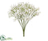 Silk Plants Direct Baby's Breath Bush - White - Pack of 12