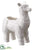 Llama Ceramic Planter - White - Pack of 3