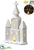 Battery Operated Church With Light - White - Pack of 3