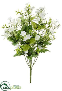 Wild Flower Bush - White - Pack of 12