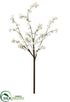 Silk Plants Direct Blossom Tree - White - Pack of 2