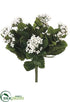 Silk Plants Direct Kalanchoe Bush - White - Pack of 6