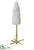 Pompom Topiary Tree - White - Pack of 2