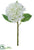 Real Touch Hydrangea Spray - White - Pack of 6