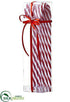Silk Plants Direct Candy Cane - Red White - Pack of 12